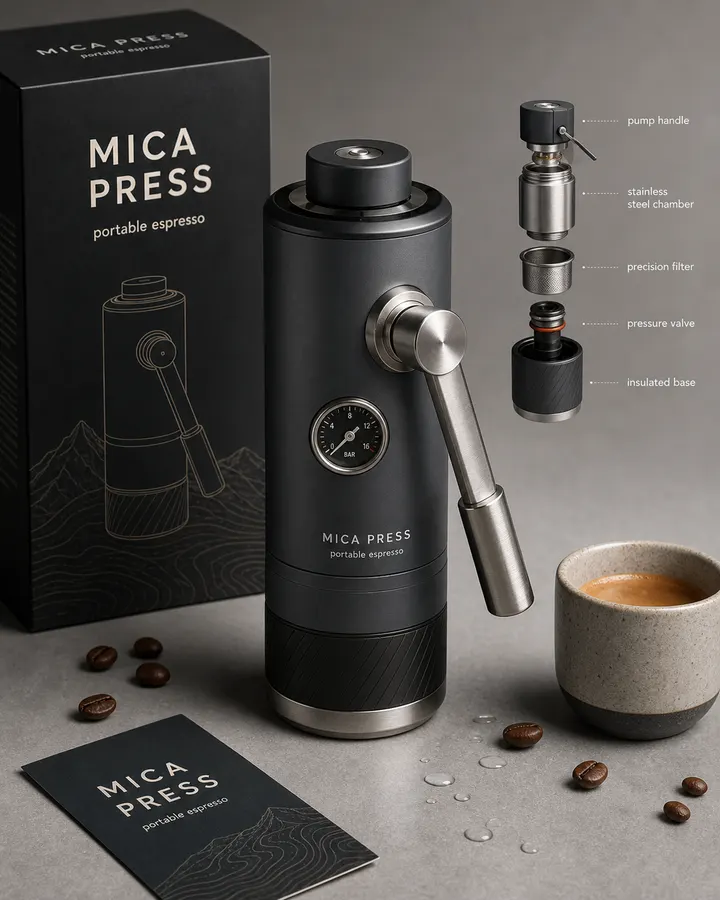 Portable Espresso Maker Product Hero