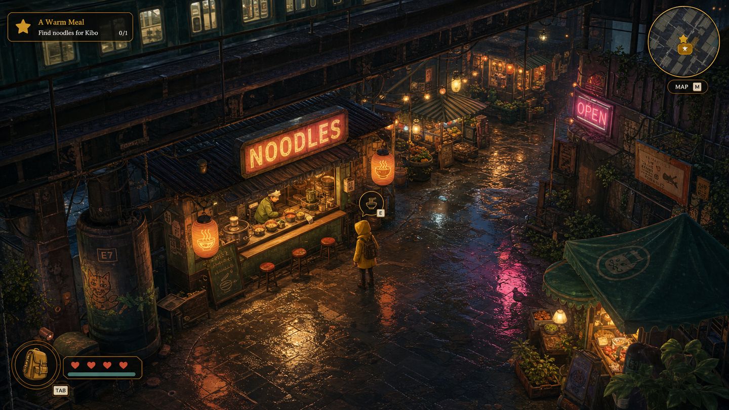 Night Market Game Screenshot
