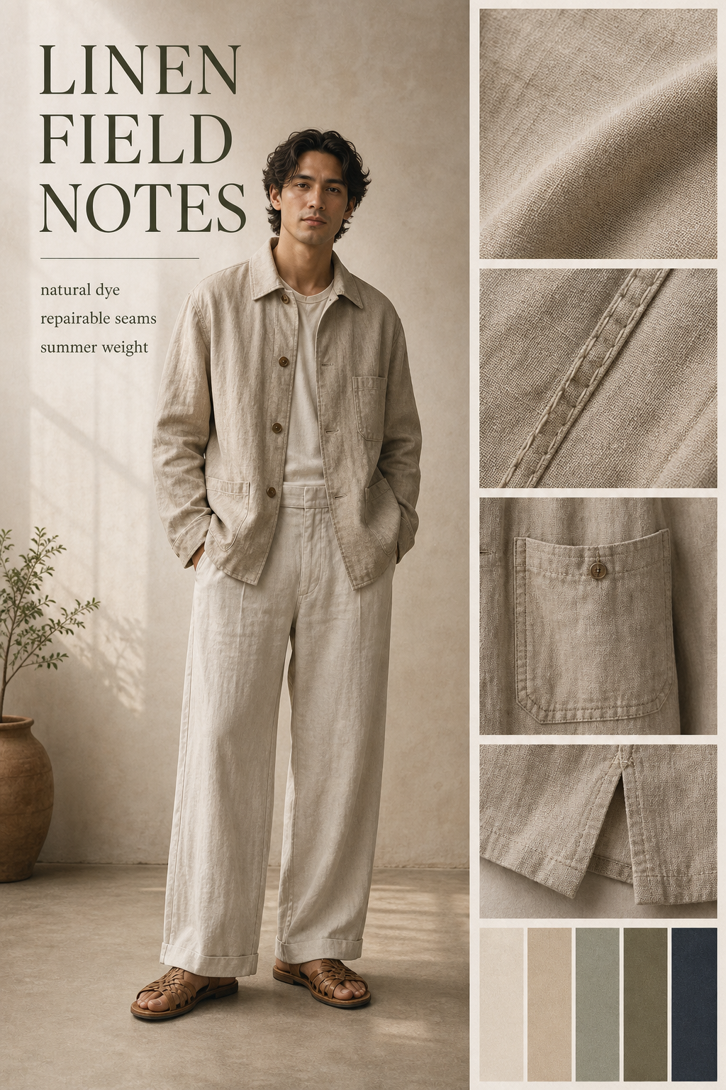 Slow Fashion Lookbook Spread
