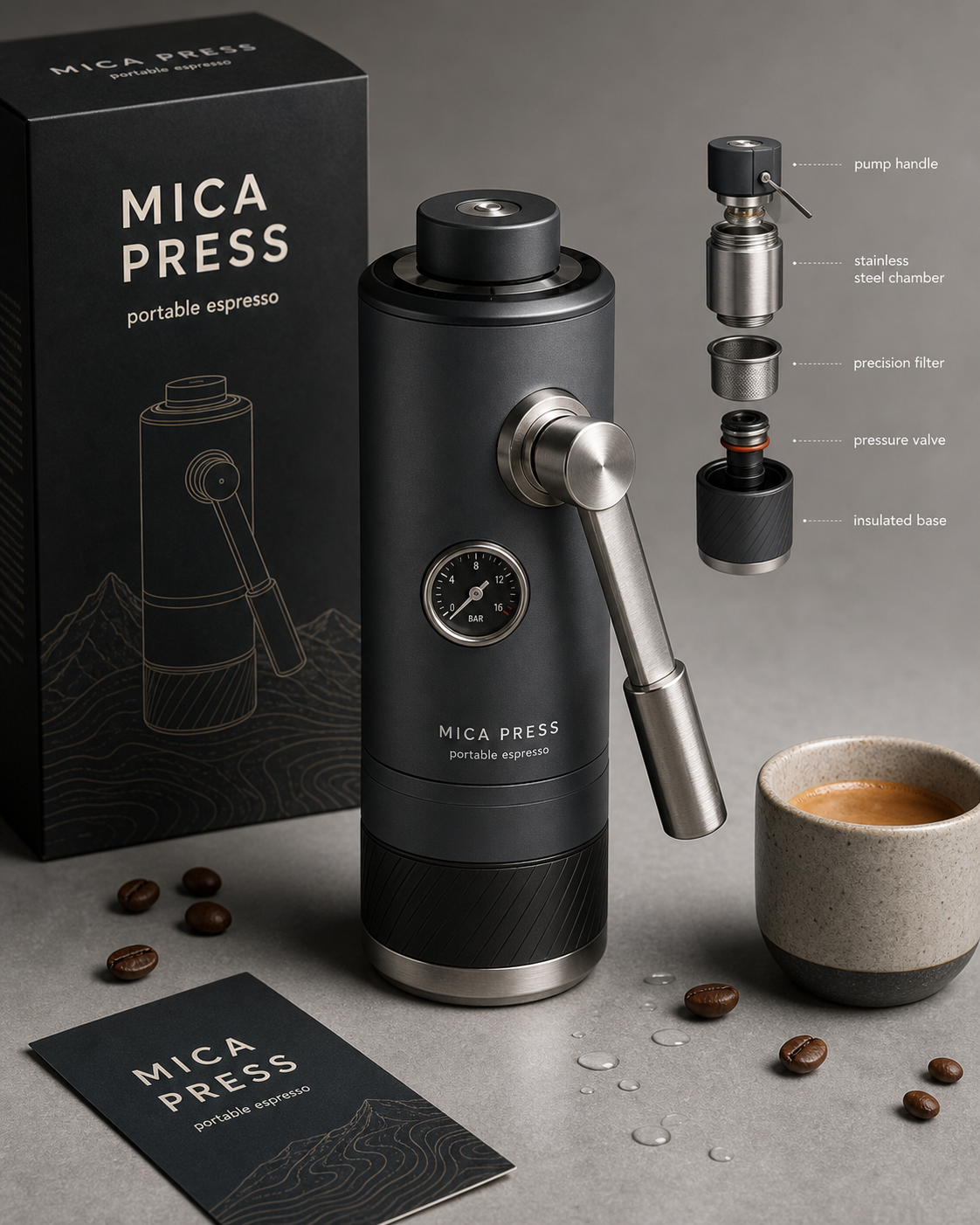 Portable Espresso Maker Product Hero